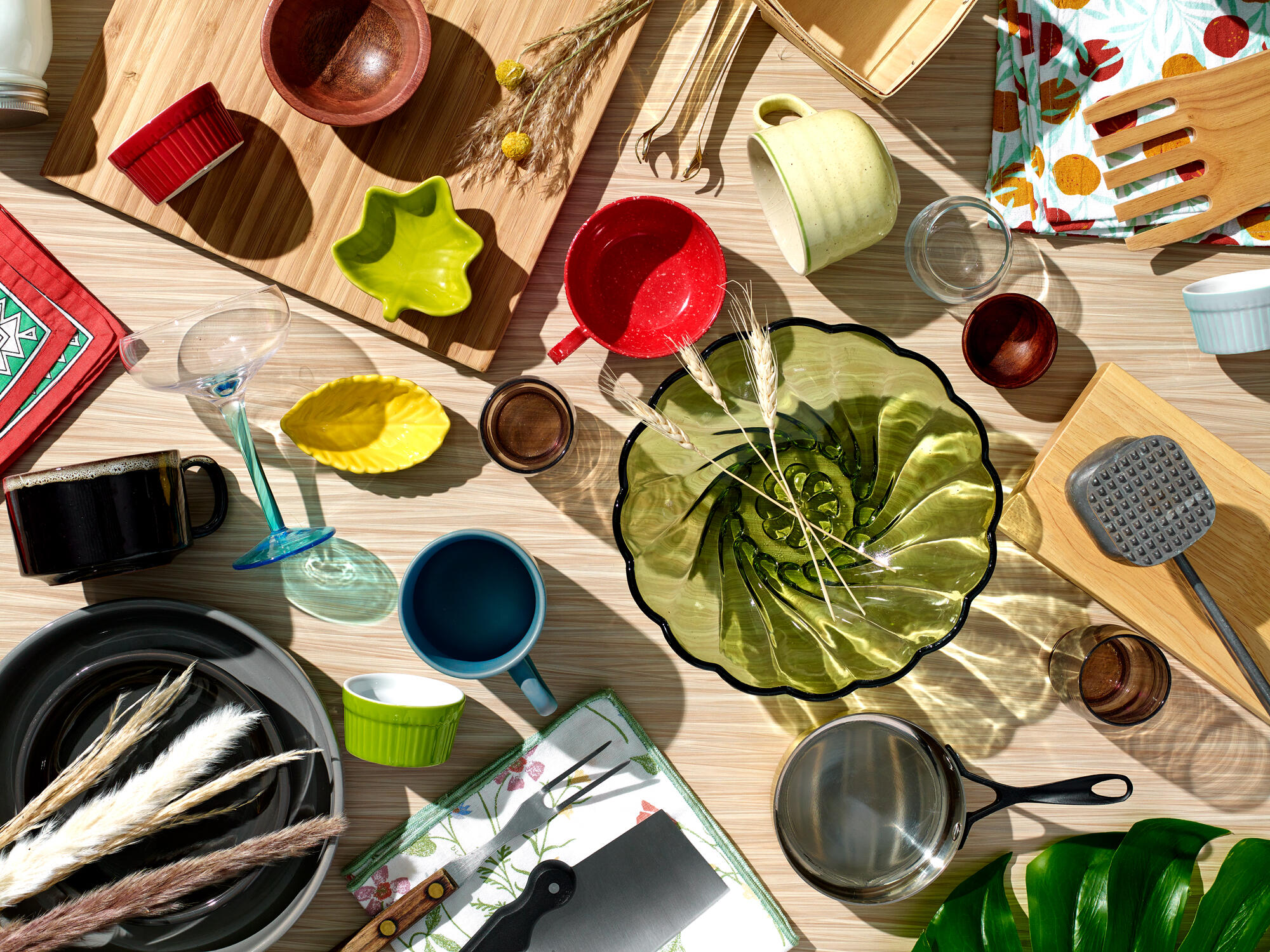 Blue Food Props by Arie Cooper
