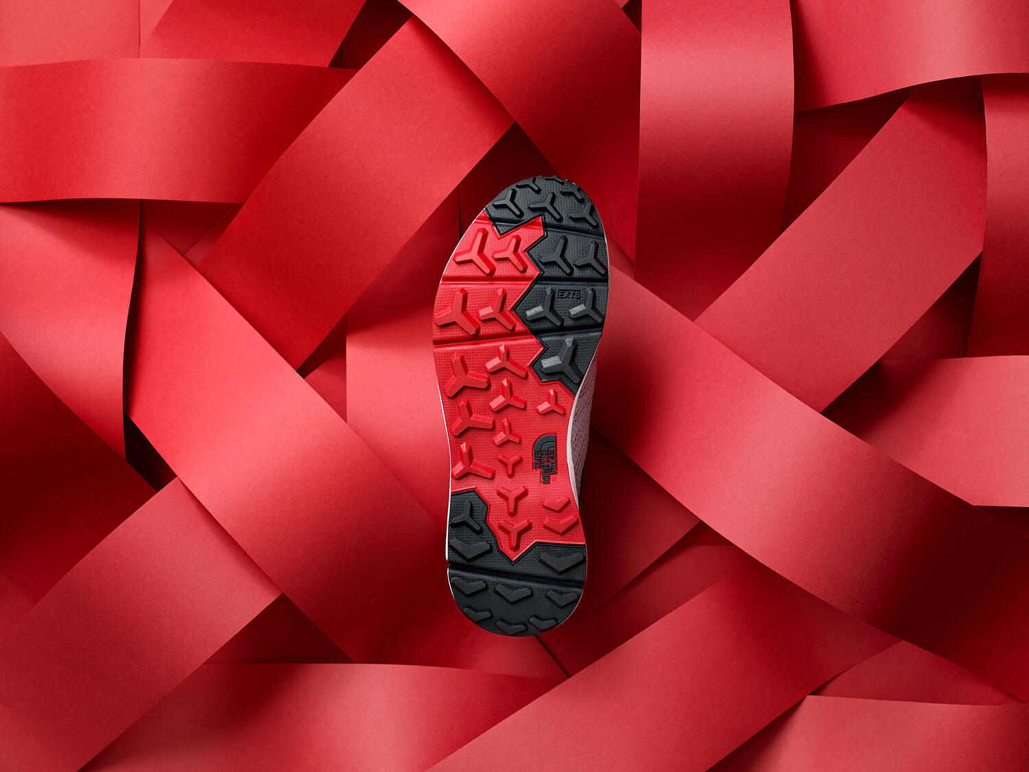 North Face Trailrunning Shoe Sole by Arie Cooper